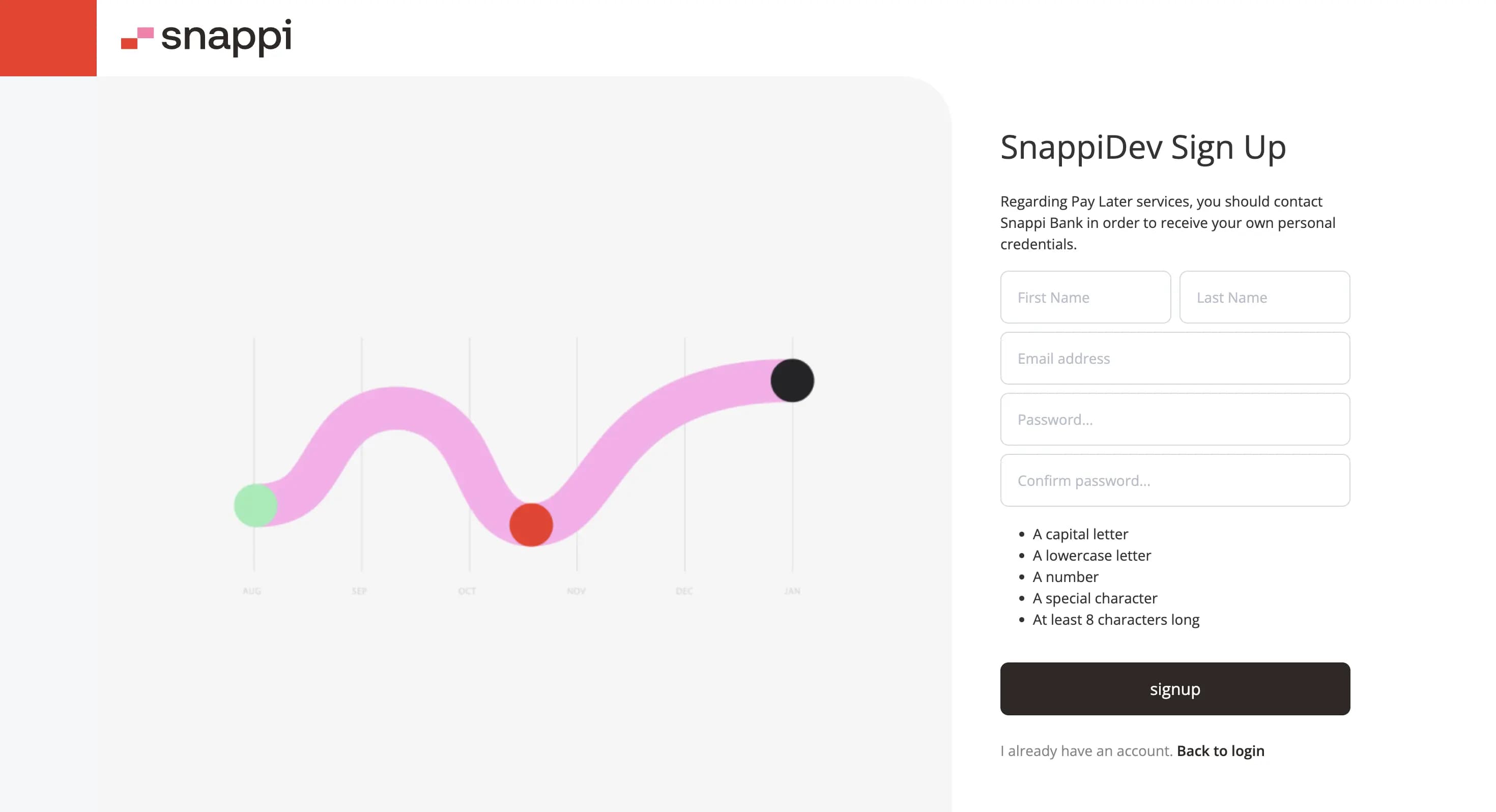 SnappiDev portal